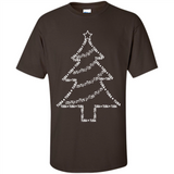Tuba Text Christmas Tree Musical Instrument Holiday 1