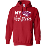 Dallas Cowboys Football My Heart is on that Field - Hoodie