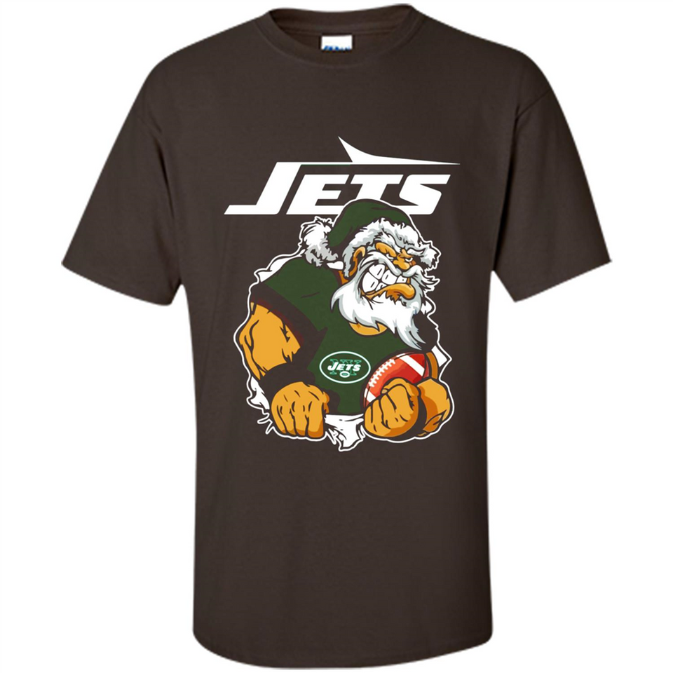 Grumpy Santa Claus Jets Football Team PINGPONG