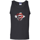 Carolina Hurricanes And Superman Fans - Tank Top