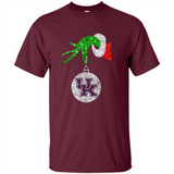 Amazing shirt Kentucky Wildcats Glitter Grinch Monogram Ornament Christmas Gift - Shirt