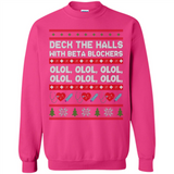 Nurse Christmas Deck The Hall Beta Blockers Sweatshirt - Sweatshirt
