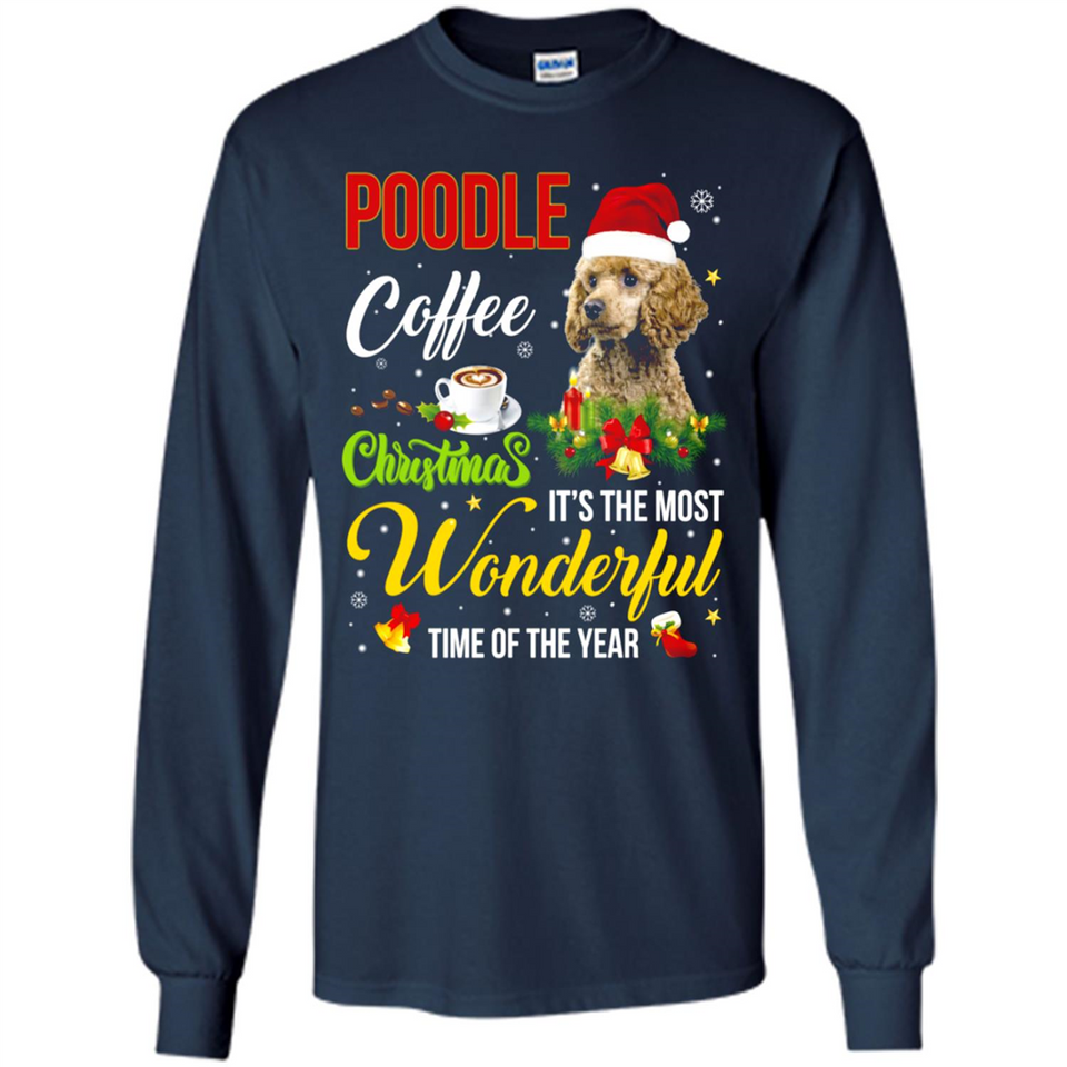 Poodle Coffee Wonderful Christmas