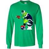 Los Angeles Rams Toilet Grinch Santa Claus Football Fan PINGPONG