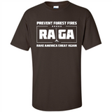 Prevent Forest Fires Rake America Great Again Shirt PINGPONG - Shirt