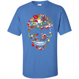 Skull Christmas Decorations Merry Xmas T-Shirt - Shirt