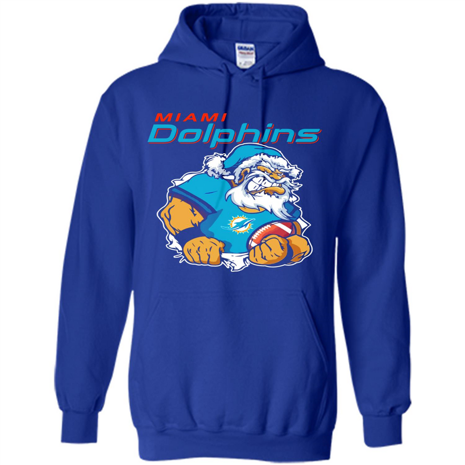 Grumpy Santa Claus Miami Dolphins Football Team PINGPONG