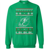 Christmas Ugly Sweater Fishing Ugly Christmas Sweater - Sweatshirt