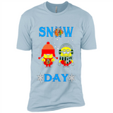 Snow Day Shirt For Chicago Blackhawks Vs Minion Fans pingpong