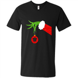 Funny Grinch Hand Holding Chef Ornament Christmas PING PONG