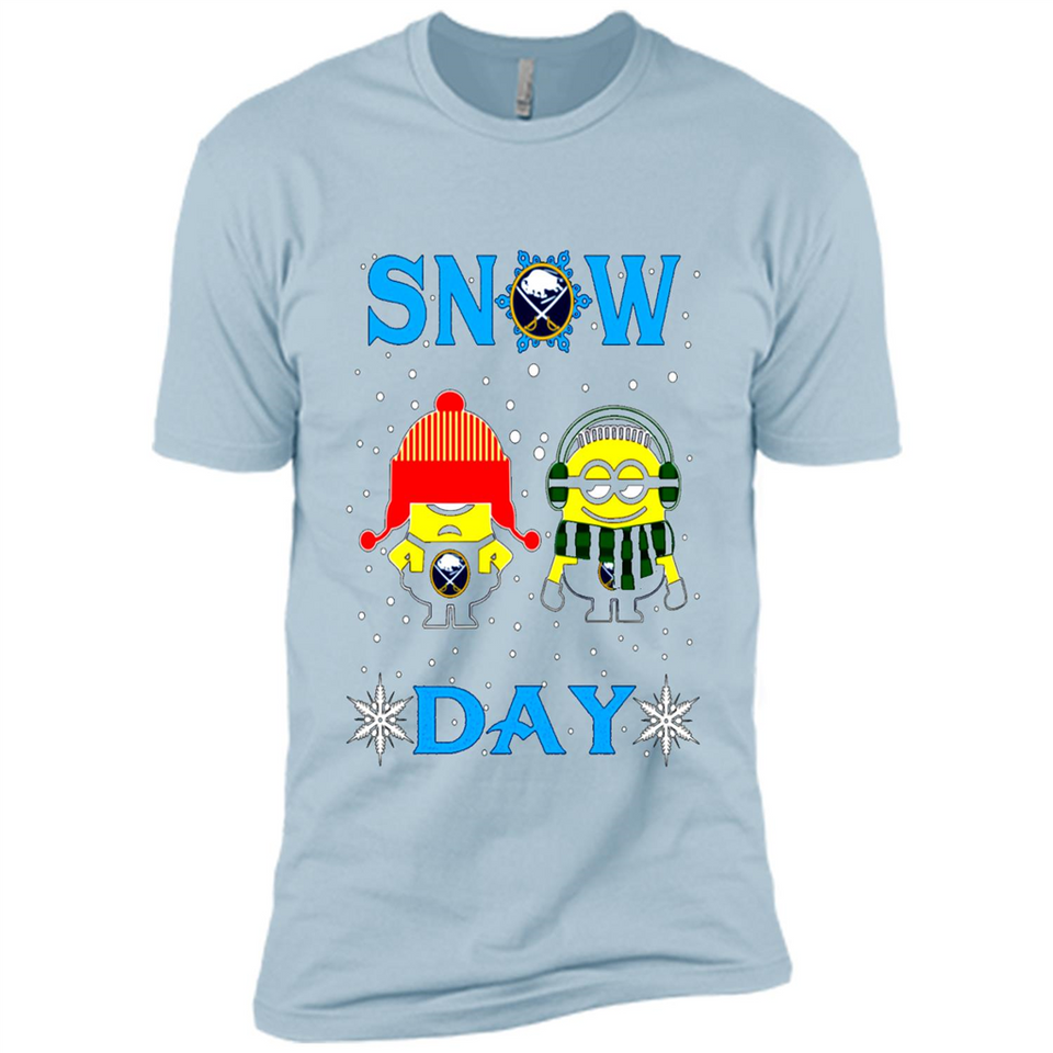 Snow Day Shirt For Buffalo Sabres Vs Minion Fans pingpong
