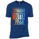 Retro Straight Outta 1968 50 Years Old - Premium Short Sleeve T-Shirt