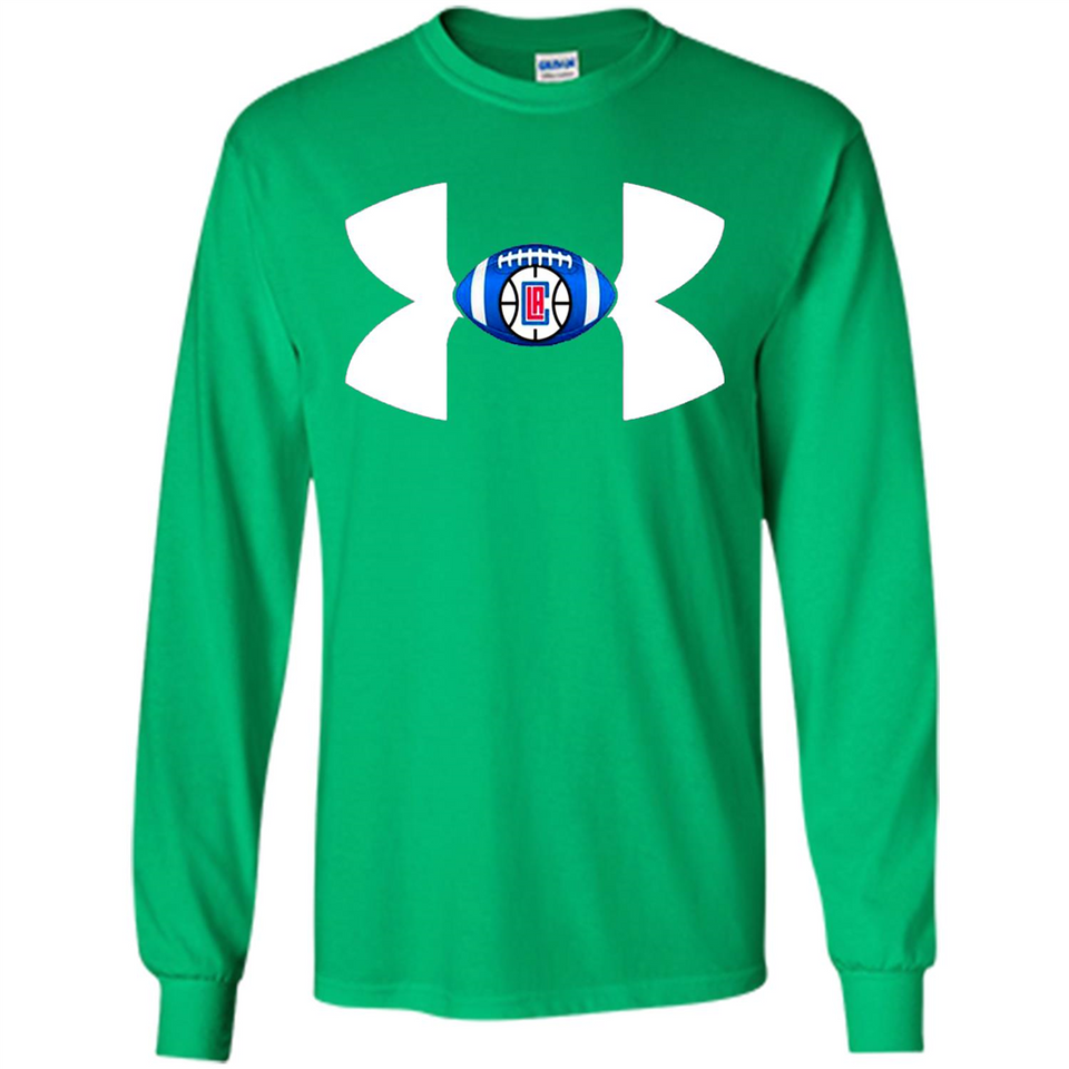Los Angeles Clippers Under Armour Logo - Long Sleeve T-Shirt