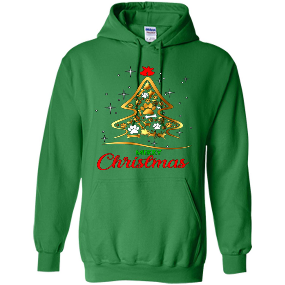 Merry Christmas Dogs Christmas Tree PING PONG