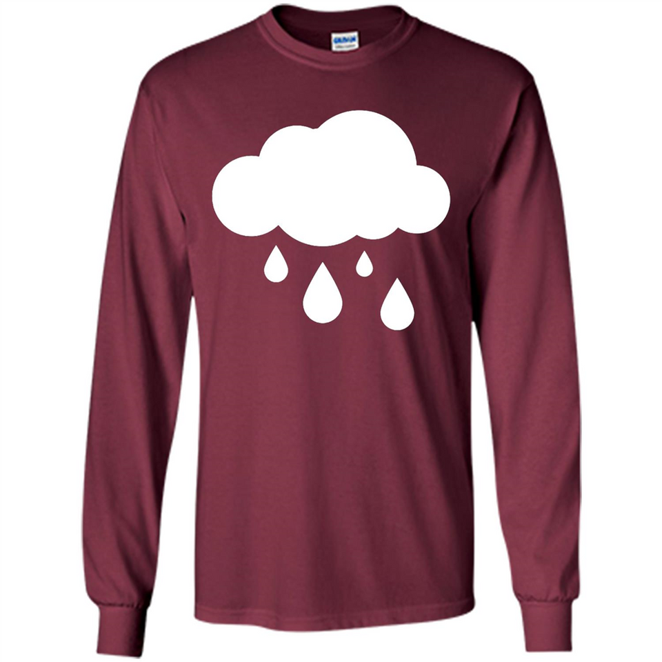 Rain Graphic Funny Black mugs PINGPONG - Long Sleeve T-Shirt