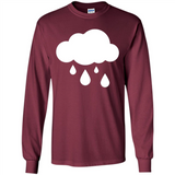 Rain Graphic Funny Black mugs PINGPONG - Long Sleeve T-Shirt