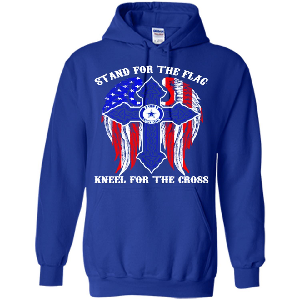 Dallas Cowboys - stand for the flag kneel for the cross