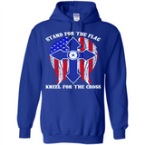 Dallas Cowboys - stand for the flag kneel for the cross