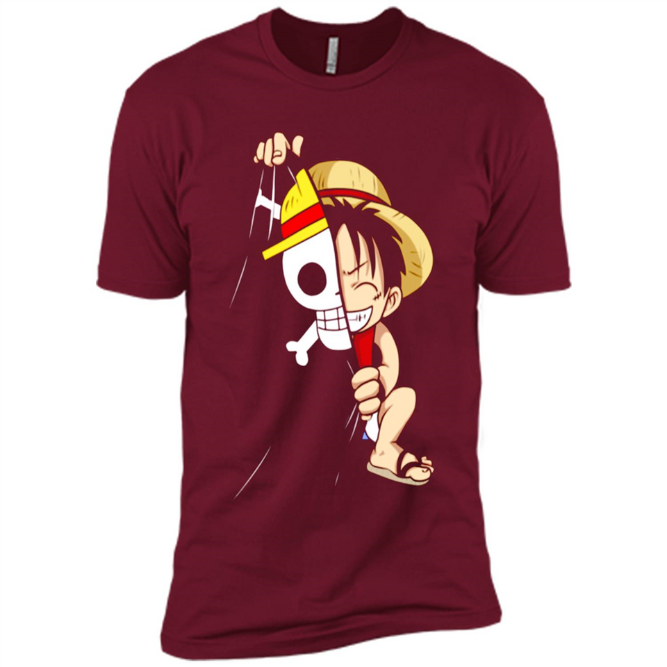 Luffy Flag One Piece - Premium Short Sleeve T-Shirt