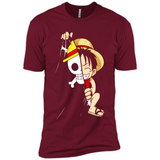 Luffy Flag One Piece - Premium Short Sleeve T-Shirt