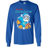 Grumpy Santa Claus Miami Dolphins Football Team PINGPONG