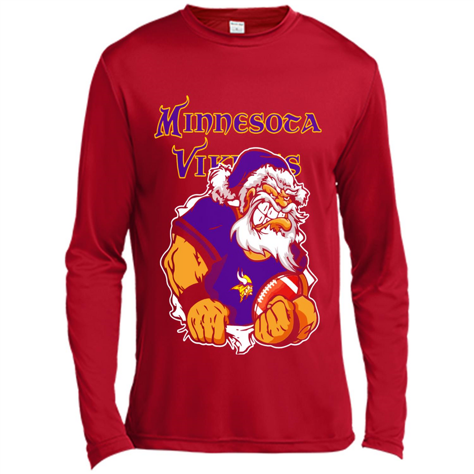 Grumpy Santa Claus Minnesota Vikings Football Team PINGPONG