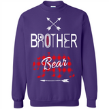 Brother Shirt Buffalo Plaid Family Camping Bear Tee - Sweatshirt