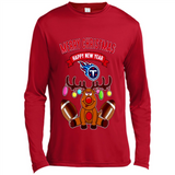 Tennessee Titans NFL Reindeer Funny Merry Christmas And Happy New Year