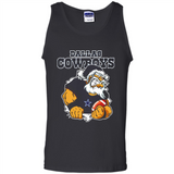 Grumpy Santa Claus Dallas Cowboys Football Team PINGPONG