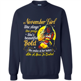 November Girl She Slays She Prays She's Beautiful PINGPONG