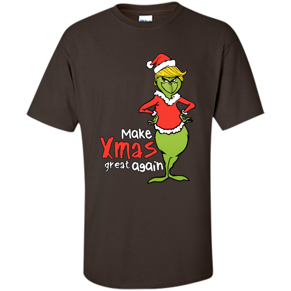 Trump Grinch Shirt, Make Xmas Great Again Christmas