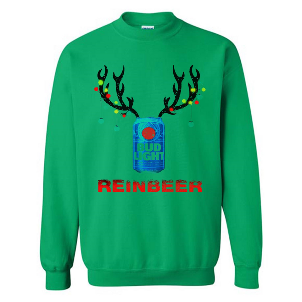 Bud light reinbeer Christmas - Sweatshirt