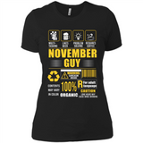 November Guy Multitasking - Ladies' Boyfriend T-Shirt