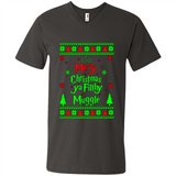 Merry Christmas ya filthy animal ugly sweater PINGPONG
