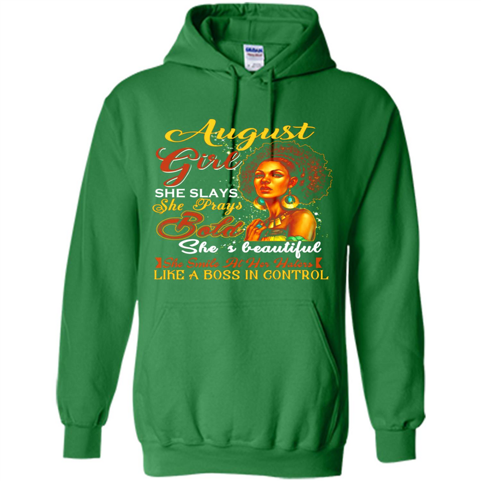 August Girl She Slays She Prays Beautiful Birthday PINGPONG
