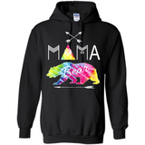 Mama Bear Shirt Tie Dye Family Vacation & Camping Tee - Hoodie