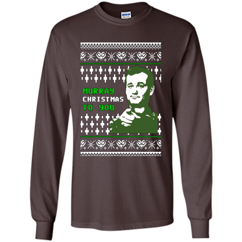 Murray Christmas to you ugly sweatshirt PINGPONG