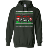 Funny Ugly Christmas T-Shirt Gift for Mechanic - Hoodie