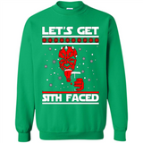 Let’s get sith faced Christmas sweatshirt PINGPONG