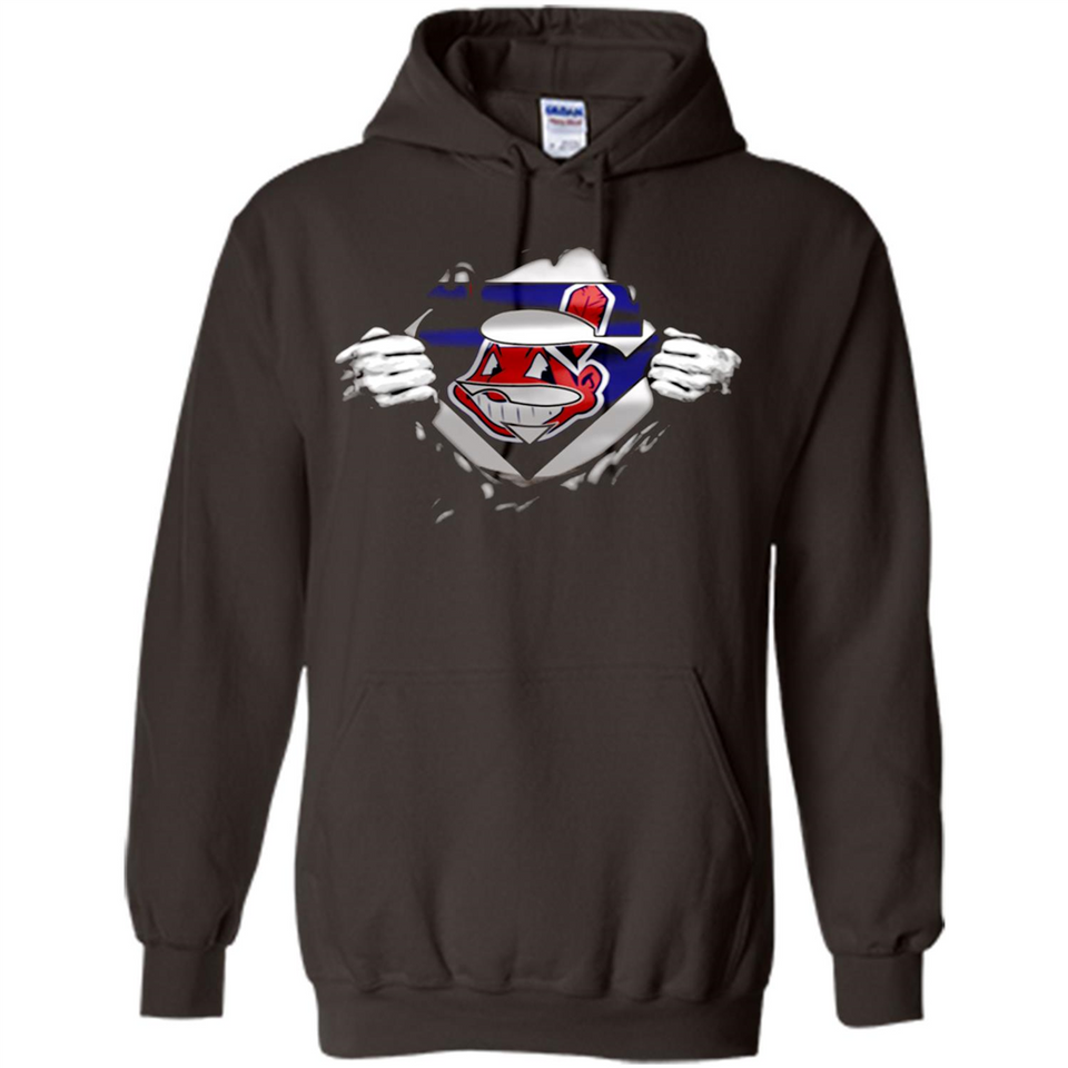 Cleveland Indians And Superman Fans - Hoodie