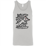 Soft kitty warm kitty little ball of fur - Canvas Unisex Tank