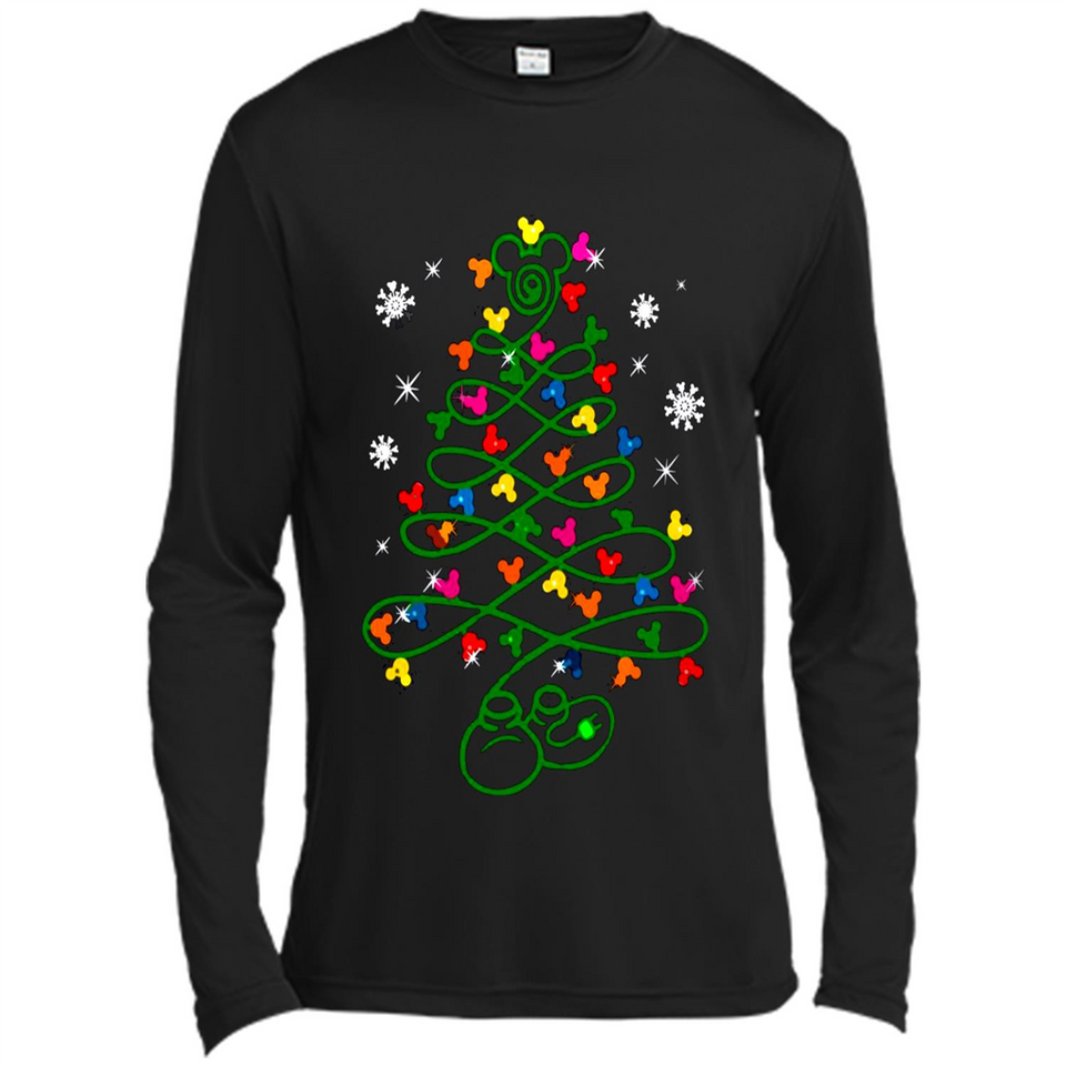 Mickey Mouse Christmas Tree ugly sweater PINGPONG