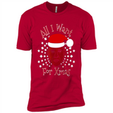 Obama All I Want For Xmas T Shirt PINGPONG - Premium Short Sleeve T-Shirt