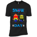 Snow Day Shirt For Buffalo Bills Vs Minion Fans pingpong