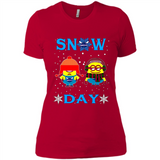 Snow Day Shirt For Charlotte Hornets Vs Minion Fans pingpong
