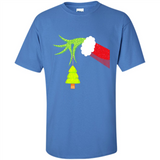 Funny Grinch Hand Holding Christmas Tree Ornament Christmas PING PONG