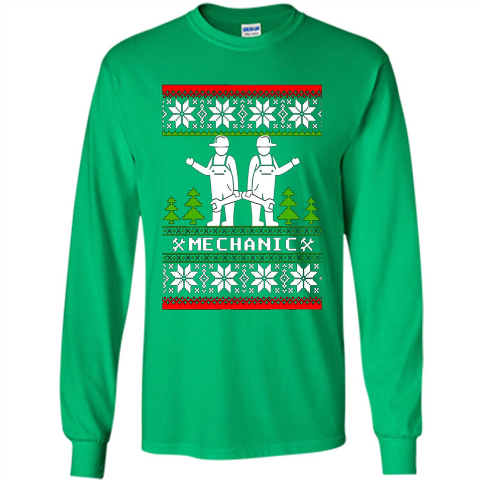Mechanic Christmas sweater PINGPONG