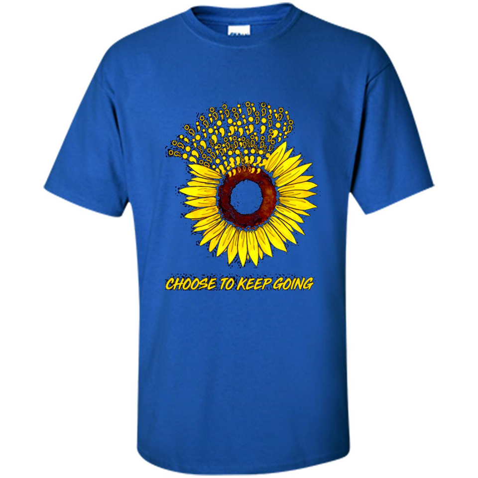 Semicolon Sunflower choose to keep going PINGPONG