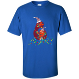 Christmas Lights Sloth Long Sleeve Santa Sloth - Shirt