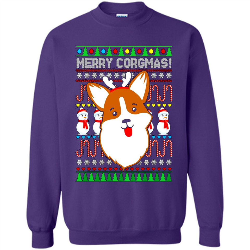 Merry Corgmas Christmas sweater PINGPONG